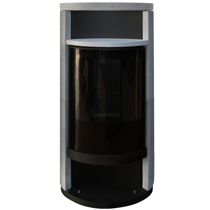 Kaminofen Stefanie R hellgrau